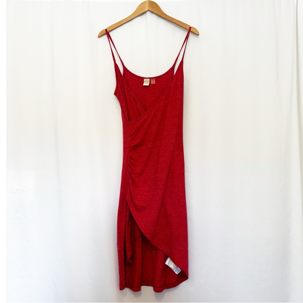 Roxy Bali Bowl Surplice Dress size Small - Picture 2 of 8
